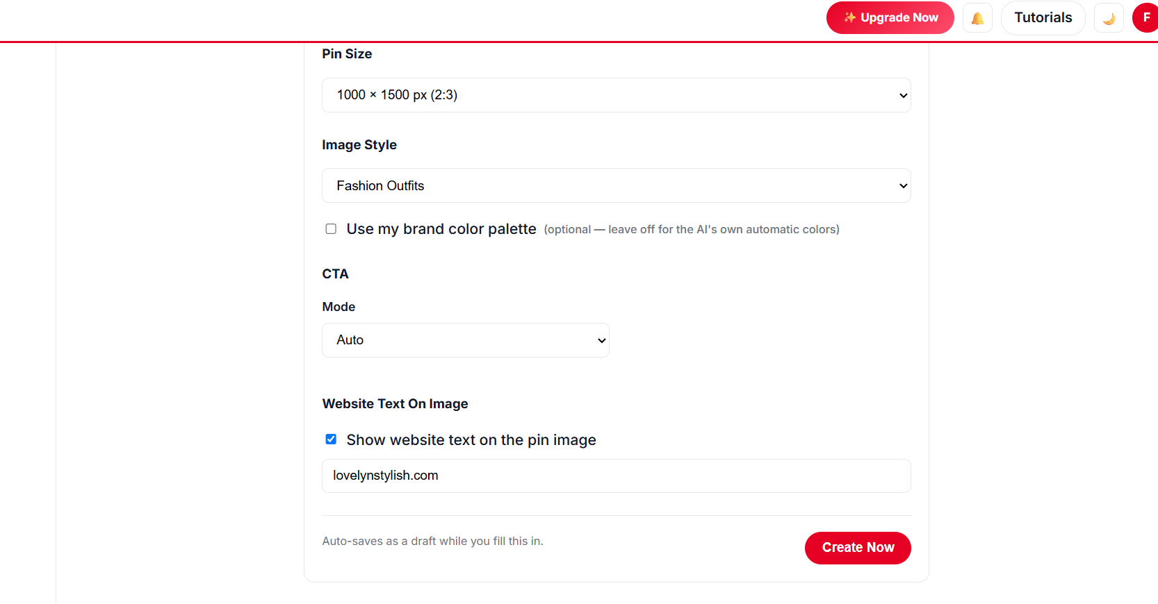 One-click AI pin design and scheduling